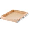 Pull Out Cabinet Organizer, 17"W x 21"D Cabinet Drawer, Soft Close Slide out Shelf, Heavy-Duty Sliding Wood Drawer