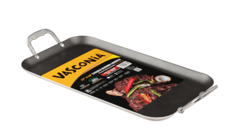 Vasconia 17 x 10 in. Rectangular Oven Safe Aluminum Griddle Pan