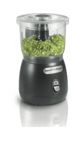 Hamilton Beach Stack & Press 2 Speed Food Chopper, 3 Cup Bowl Capacity, 72890F