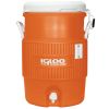 5 Gallon Heavy-Duty Polyethylene Beverage Cooler Jug, Orange