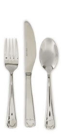 Parent's Choice 3 Piece Stainless Steel Toddler Premium Flatware Set Silver