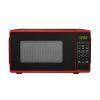 0.7 Cu ft Countertop Microwave Oven, 700 Watts, Red