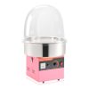 Electric Cotton Candy Machine, 1000W Electric Floss Maker With Cover, Commercial Cotton Candy Machine w/Stainless Steel Bowl & Sugar Scoop