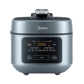 Midea 8-in-1 Electric Pressure Cooker with Dual Pots, Multi-Functional Programmable Slow Cooker, Rice Cooker, Steamer, SautÃ© Pan and More, 5 Quart