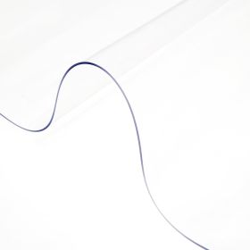 Plastic Table Cover, 46"x96"x0.08", Transparent PVC Table Protector, Rectangle Clear Desk Mat