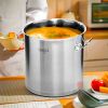 SOGA 50L Top Grade Thick Stainless Steel Stock Pot 18/10
