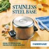 Classic Series 4 Quart Stainless Steel Sauce Pot with Lid, Induction Compatible, Metal Utensil and Dishwasher Safe, Stainless Steel