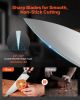 Kitchen Knife Set, 6 Piece High Carbon Stainless Steel Sharp Knife Set, Professional Kitchen Cutlery with Ergonomic Crack-Resistant Handle