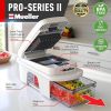 Pro-Series All-in-One, 12 Blade Mandoline Slicer for Kitchen, Food Chopper, Vegetable Slicer and Spiralizer, Cutter, Dicer, Grater
