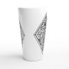 Ornate Lozenge coffee Mugs Art and Design by Hadiarts