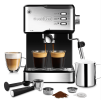 950W Semi-automatic coffee machine 20Bar espresso machine is compatible with ESE POD capsule filter and milk foam machine steam bar 1 cup / 2 cup stea