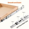 Pull Out Cabinet Organizer, 17"W x 21"D Cabinet Drawer, Soft Close Slide out Shelf, Heavy-Duty Sliding Wood Drawer