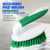 Holikme Cleaning Brush Set for Household Use, Scrub Brush, Kitchen Brush, Tile Lines Brush for Bathroom, Floor, Tub