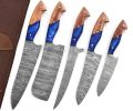 Shop Sapphire Hand Forged Knives Set - Faneema Cutlery