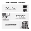PSG7-SL   Automatic Coffee Grinder with 48-Stage Grind Adjustment, 245g Coffee Bean Chamber, 160g Ground Coffee Chamber, 58-54-51mm Grounding Hammer