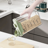 Airtight Food Storage Container - Large Capacity Sealed Bin for Rice, Grains & Dry Goods, Moisture-Proof & Mold-Resistant Kitchen Pantry Organizer