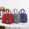 1pc Insulated Lunch Bag; Insulation Bento Pack; Aluminum Foil Rice Bag; Meal Pack; Ice Pack; Student Bento Lunch Handbag; Insulation Bag; Lunch Box Ba
