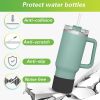 2Pcs Silicone Boot for Water Bottle Protective Water Bottle Bottom Sleeve Cover