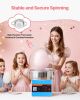 Electric Cotton Candy Machine, 1000W Commercial Floss Maker With Cover, Commercial Cotton Candy Machine w/Stainless Steel Bowl & Sugar Scoop