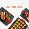 Nonstick Baking Pan Set 3-Piece for Household Cooking